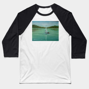 Yacht on the Bay Baseball T-Shirt